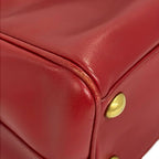 Saint Laurent Paris Handbag Classic Baby Duffle Red Leather — view 6