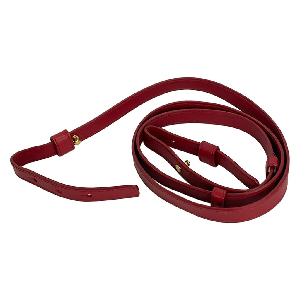 Saint Laurent Paris Handbag Classic Baby Duffle Red Leather — view 8