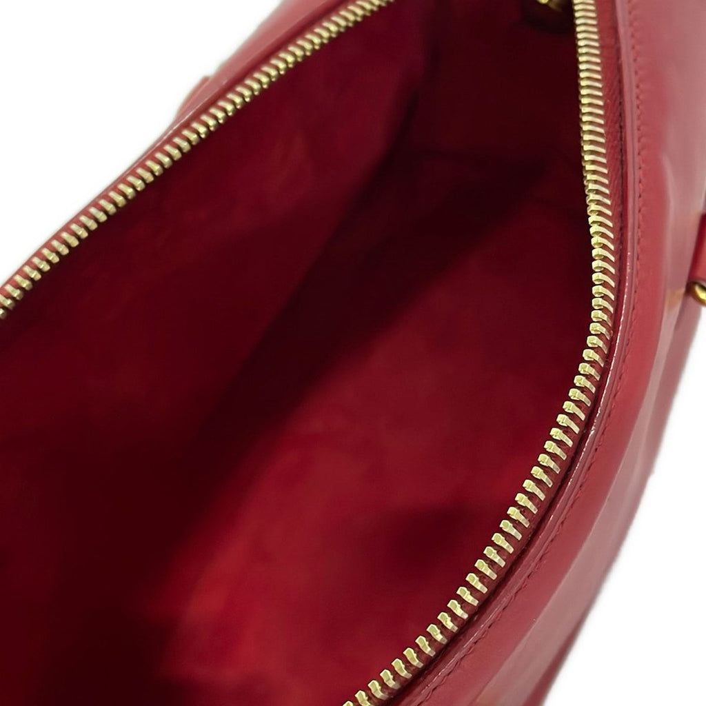 Saint Laurent Paris Handbag Classic Baby Duffle Red Leather — view 7