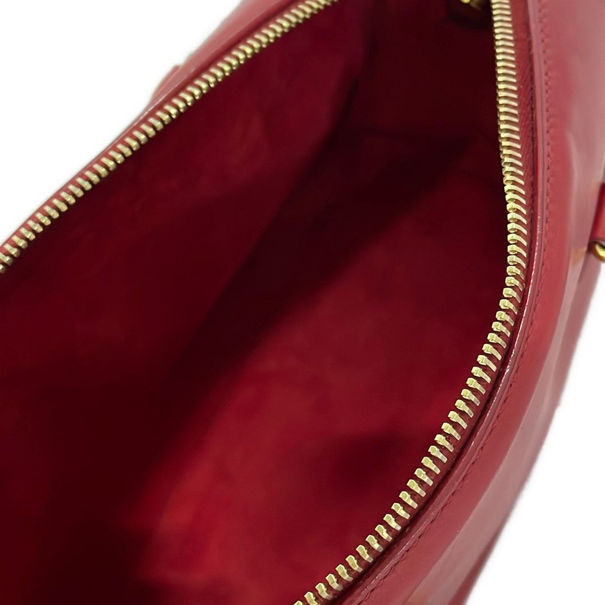 Saint Laurent Paris Handbag Classic Baby Duffle Red Leather — view 7