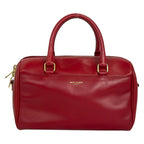 Saint Laurent Paris Handbag Classic Baby Duffle Red Leather
