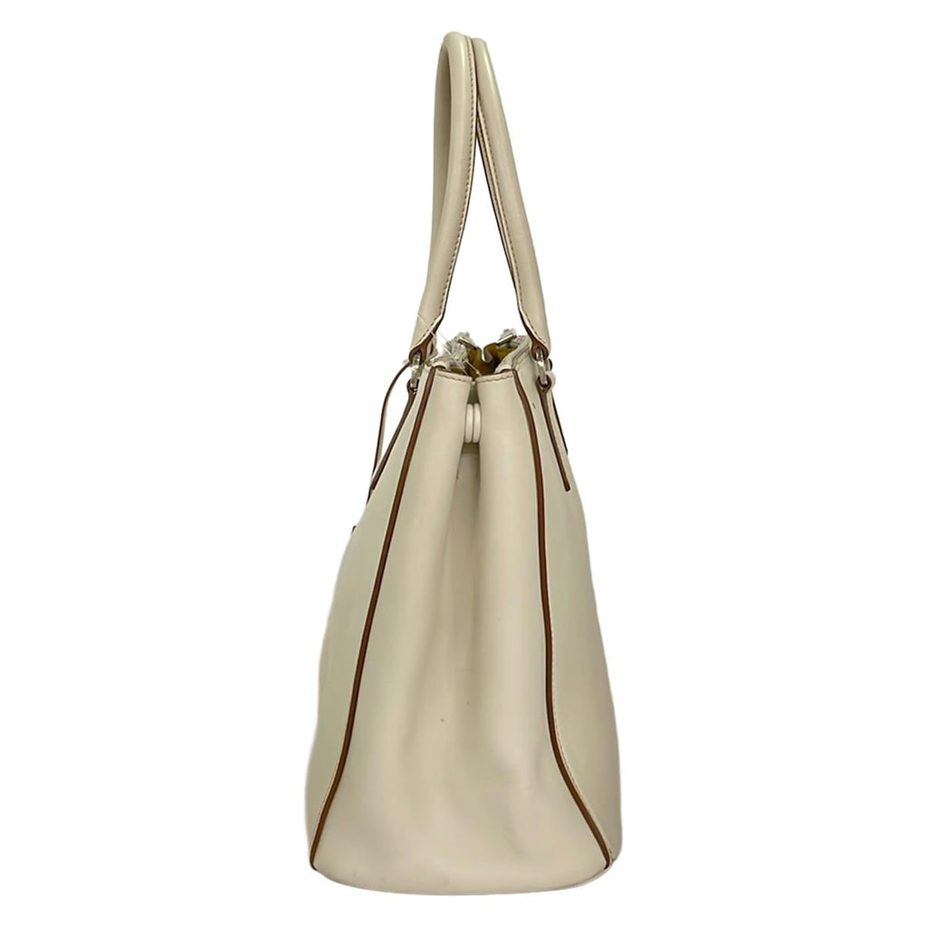 Prada Handbag Ivory Leather — view 2