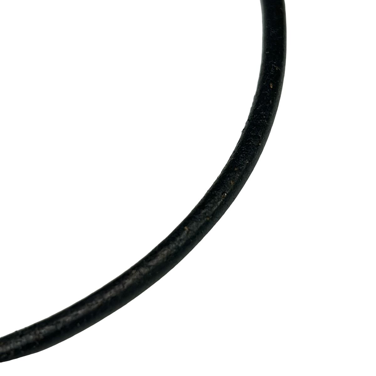 Hermes Bracelet Glenan Leather Black Silver — view 4
