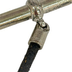 Hermes Bracelet Glenan Leather Black Silver — view 5