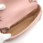 Gucci Waist Bag GG Marmont Mini Pink Chez Blanc Quilted Leather — view 5