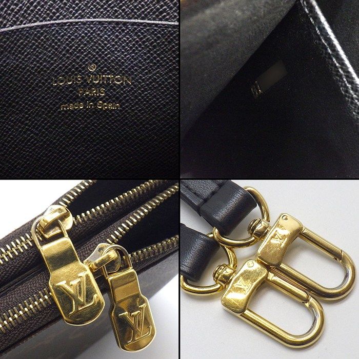 Louis Vuitton Shoulder Bag Pochette Double Zip Monogram Giant Reverse — view 7