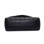 Saint Laurent Shoulder Bag Loulou Toy Black Calfskin Gold — view 4