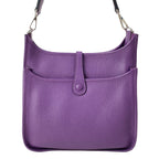 Hermes Shoulder Bag Evelyne 3 III PM Amazon Ultra Violet Silver — view 3