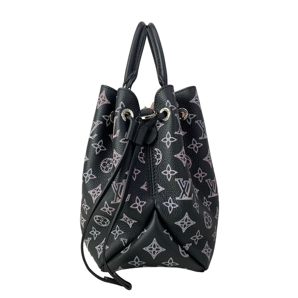 Louis Vuitton Tote Mahina Bella Noir Leather Cowhide — view 4