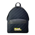 Dior Backpack Rider 2.0 Zip Black Yellow Pink