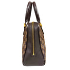 Louis Vuitton Brera Damier Handbag Canvas Brown — view 4