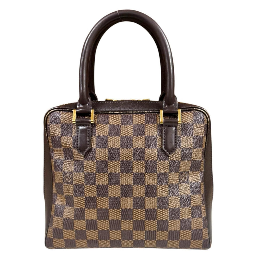 Louis Vuitton Brera Damier Handbag Canvas Brown