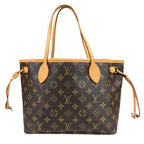 Louis Vuitton Neverfull PM Monogram Tote Canvas Brown