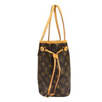 Louis Vuitton Neverfull PM Monogram Tote Canvas Brown — view 3