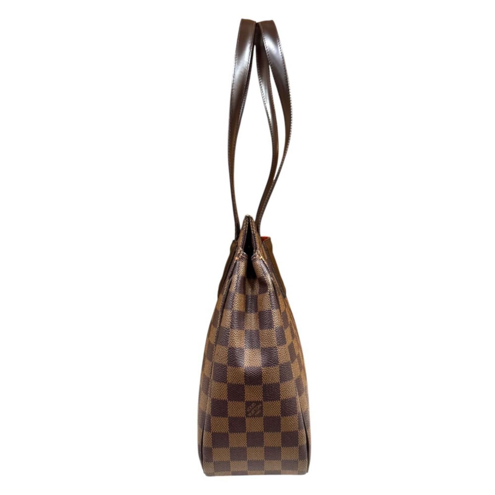 Louis Vuitton Parioli PM Damier Tote Canvas Brown — view 4