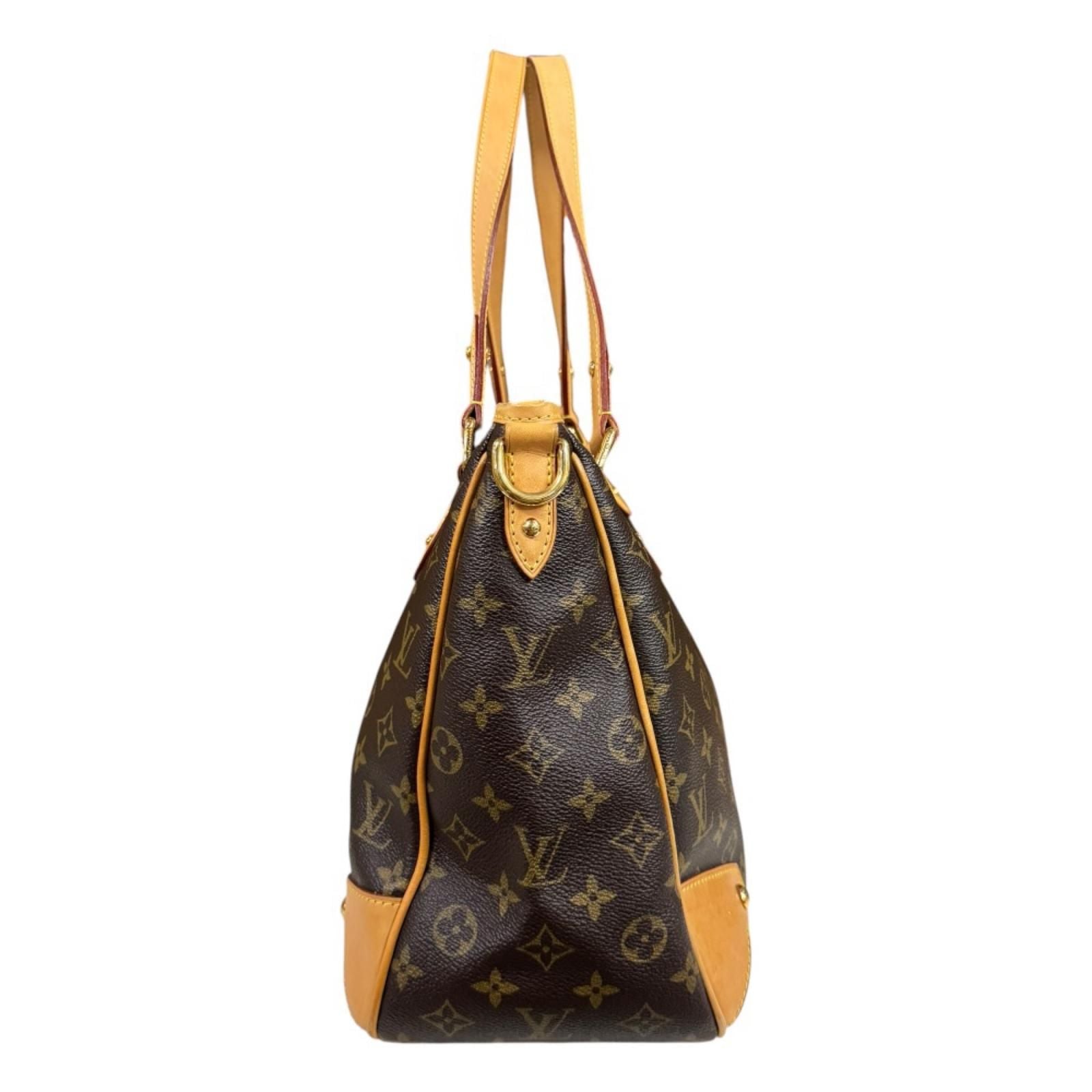 Louis Vuitton Estre la MM Monogram Shoulder Bag Canvas Brown — view 4