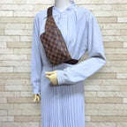 Louis Vuitton Damier Geronimos Belt Bag Canvas Brown — view 2