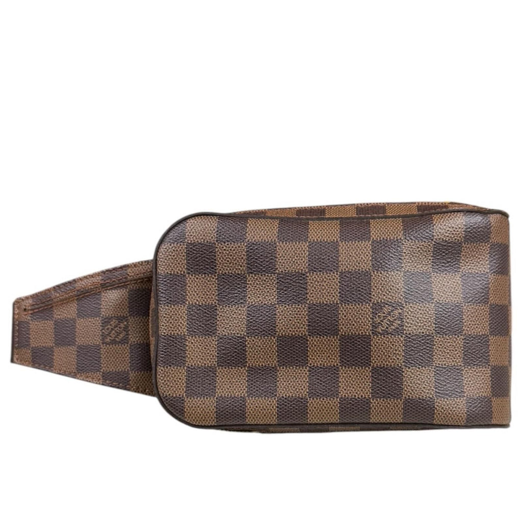 Louis Vuitton Damier Geronimos Belt Bag Canvas Brown