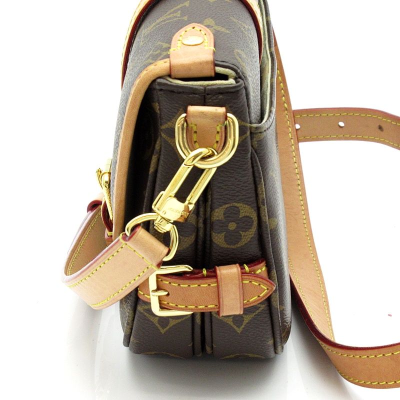 Louis Vuitton Saumur BB Monogram Shoulder Bag Brown — view 3