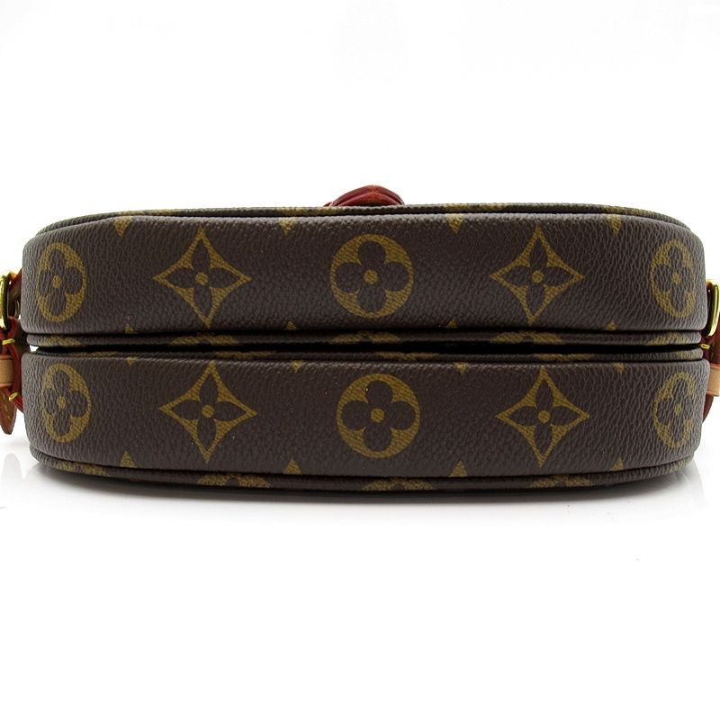 Louis Vuitton Saumur BB Monogram Shoulder Bag Brown — view 6