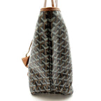 Goyard Saint Louis PM Leather Tote Brown — view 3