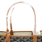 Goyard Saint Louis PM Leather Tote Brown — view 2
