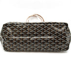 Goyard Saint Louis PM Leather Tote Brown — view 6