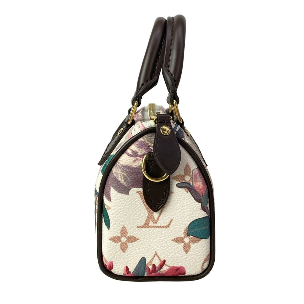 Louis Vuitton Handbag Monogram Dune Nano Speedy Leather Cowhide — view 2