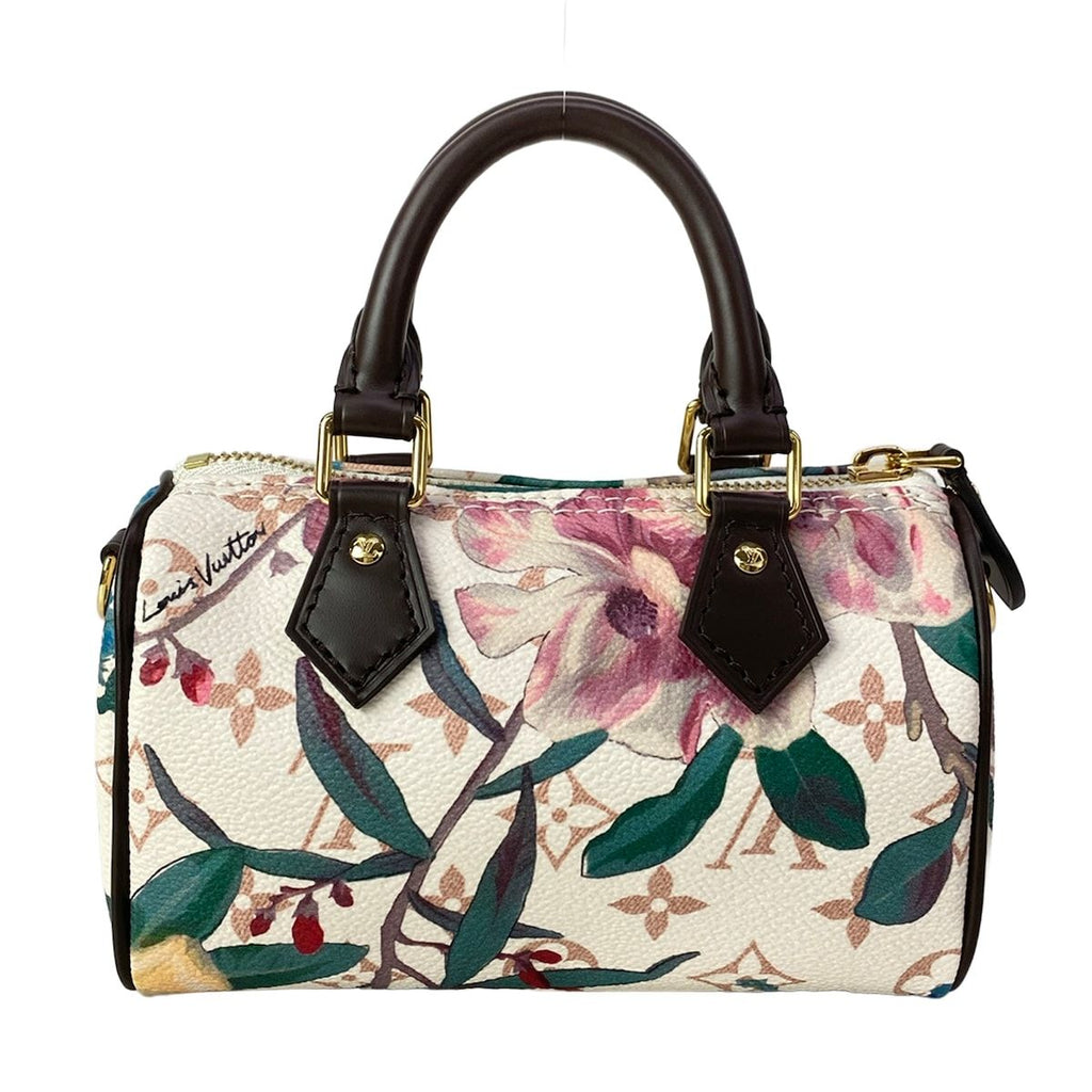 Louis Vuitton Handbag Monogram Dune Nano Speedy Leather Cowhide — view 3