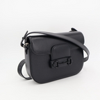 Gucci Horsebit 2-Way Black Shoulder Bag — view 4