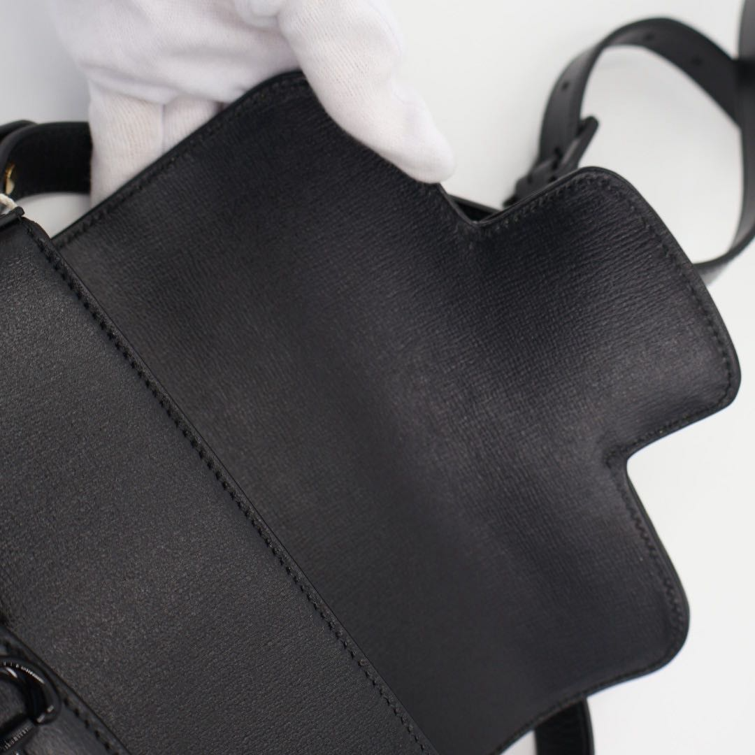 Gucci Horsebit 2-Way Black Shoulder Bag — view 7