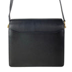 Hermes Shoulder Bag Sac Roulis Miniroulis Black Gold — view 3