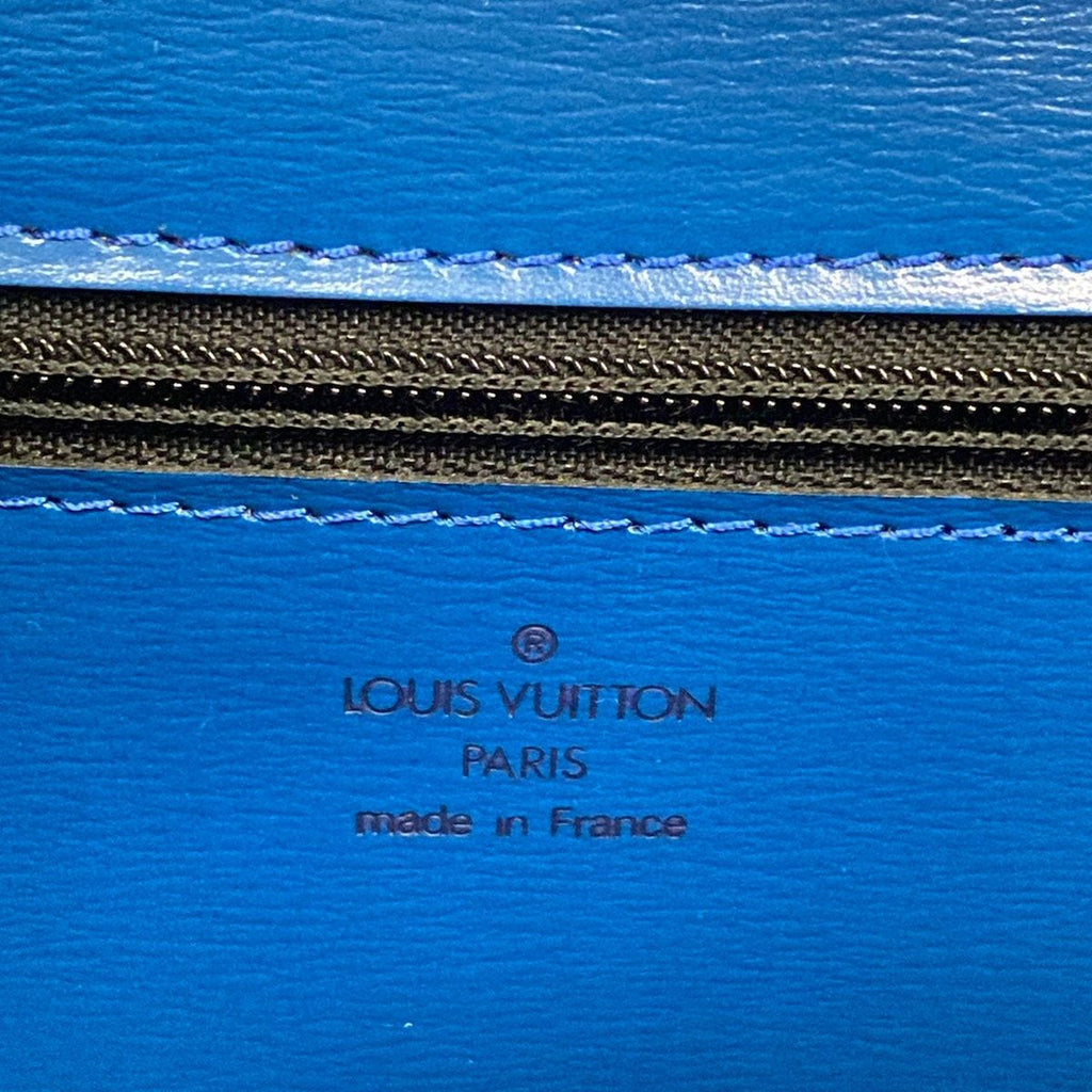 Louis Vuitton Shoulder Bag Epi Arche Toledo Blue Leather — view 8