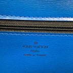 Louis Vuitton Shoulder Bag Epi Arche Toledo Blue Leather — view 8