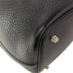 Hermes Handbag Picotin Lock MM Black Silver — view 8