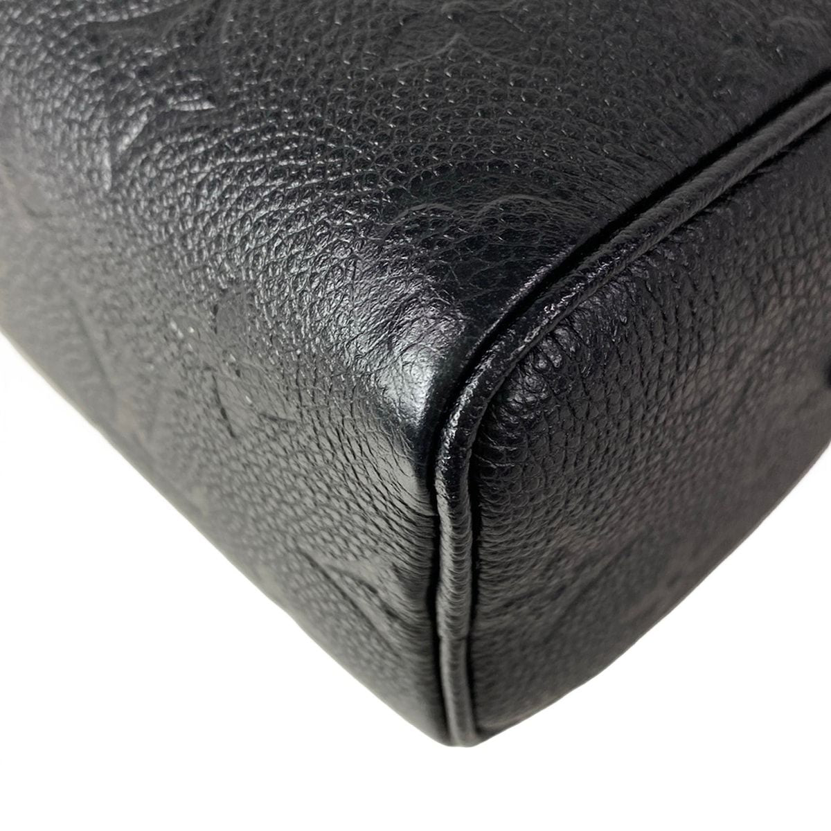 Louis Vuitton Handbag Monogram Empreinte Nano Speedy Noir Leather Cowhide — view 7
