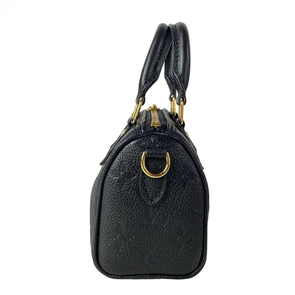 Louis Vuitton Handbag Monogram Empreinte Nano Speedy Noir Leather Cowhide — view 4
