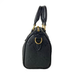 Louis Vuitton Handbag Monogram Empreinte Nano Speedy Noir Leather Cowhide — view 4