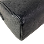 Louis Vuitton Handbag Monogram Empreinte Nano Speedy Noir Leather Cowhide — view 6