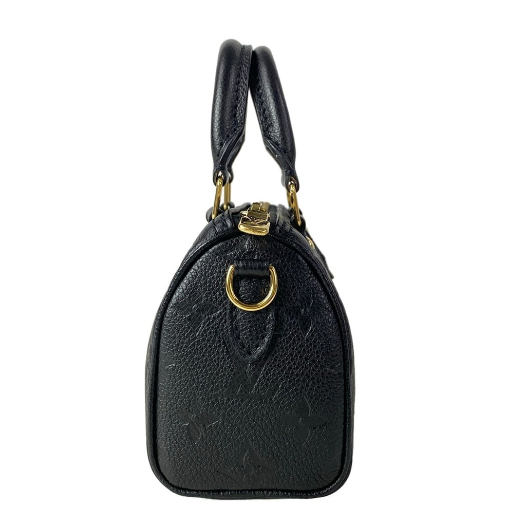 Louis Vuitton Handbag Monogram Empreinte Nano Speedy Noir Leather Cowhide — view 2