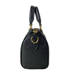 Louis Vuitton Handbag Monogram Empreinte Nano Speedy Noir Leather Cowhide — view 2