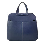 Hermes Handbag Halzan 31 Blue Nuit Silver — view 3