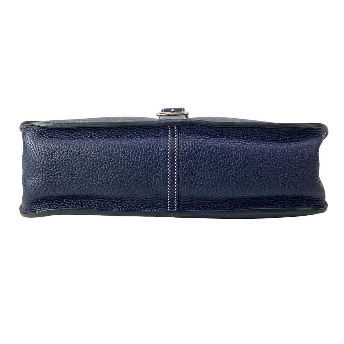 Hermes Handbag Halzan 31 Blue Nuit Silver — view 5