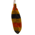 Hermes Shoulder Bag Ali Nuro Cover Dark Yellow Red Dark Navy Border Wool — view 2