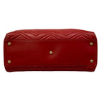 Gucci Tote GG Marmont Red Quilted Leather — view 5
