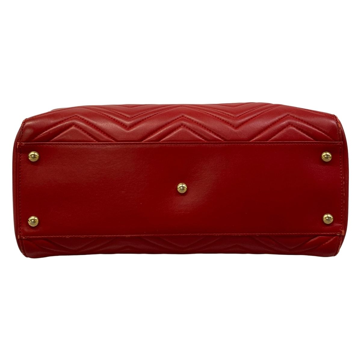 Gucci Tote GG Marmont Red Quilted Leather — view 5
