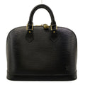 Louis Vuitton Handbag Epi Alma Noir Gold Leather