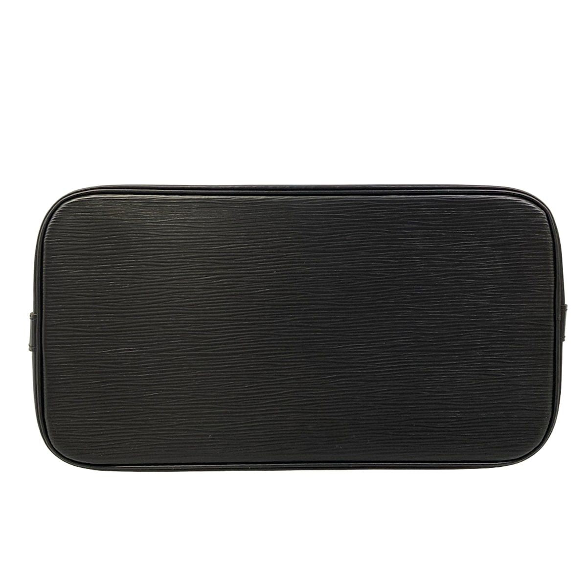 Louis Vuitton Handbag Epi Alma Noir Gold Leather — view 5