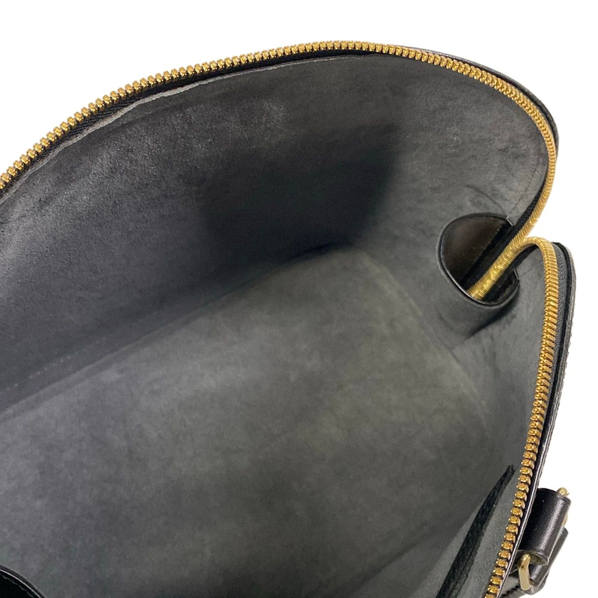 Louis Vuitton Handbag Epi Alma Noir Gold Leather — view 7