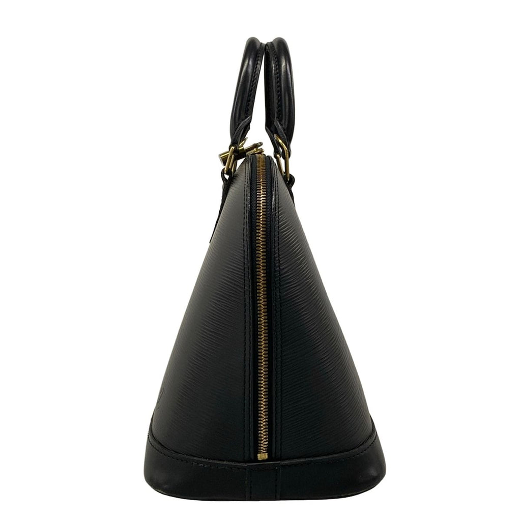 Louis Vuitton Handbag Epi Alma Noir Gold Leather — view 4